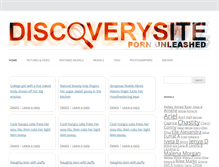 Tablet Screenshot of discoverysite.com